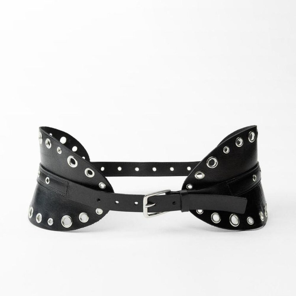 NWT ZARA STUDDED SASH BELT 32 (US 32)